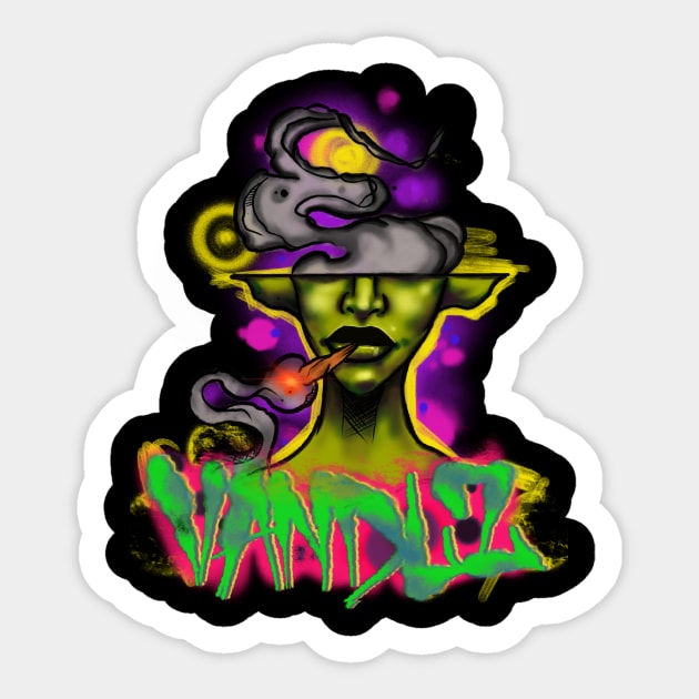 Mary Mary Sticker by SodaCityVandlz